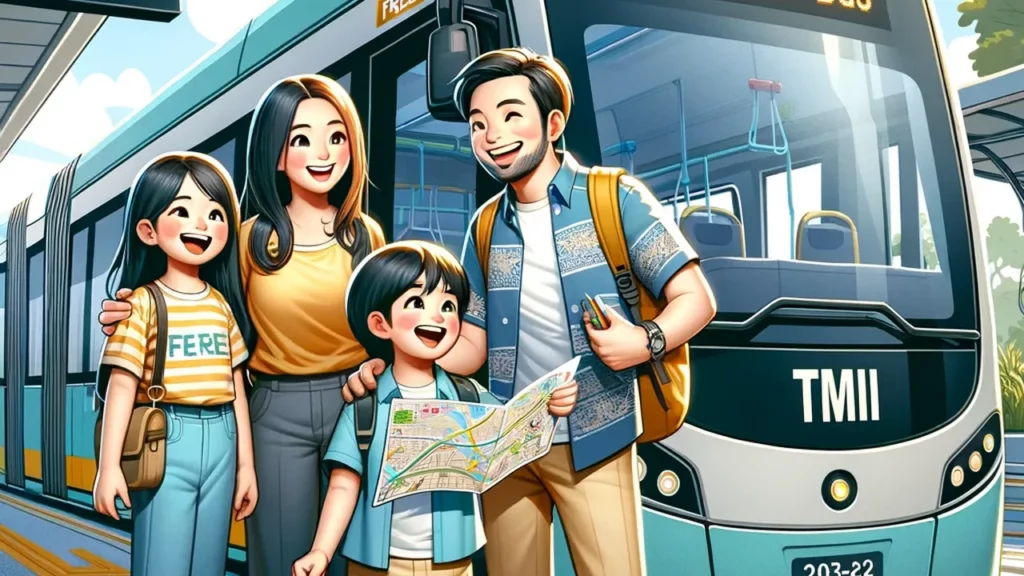 Mudahnya Naik LRT ke TMII dengan Shuttle Bus Gratis
