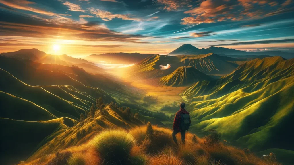 Pesona Sunrise Gunung Prau di Pegunungan Dieng