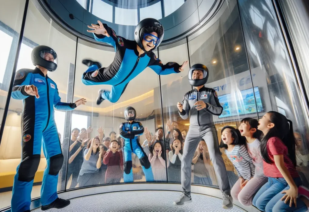 iFly Bali Sensasi Terbang Keluarga Seru