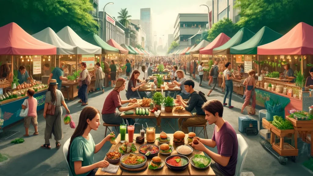 Menikmati Street Food Vegan yang Lezat dan Sehat