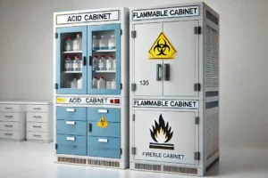 Optimasi Penyimpanan di Acid Cabinet dan Flammable