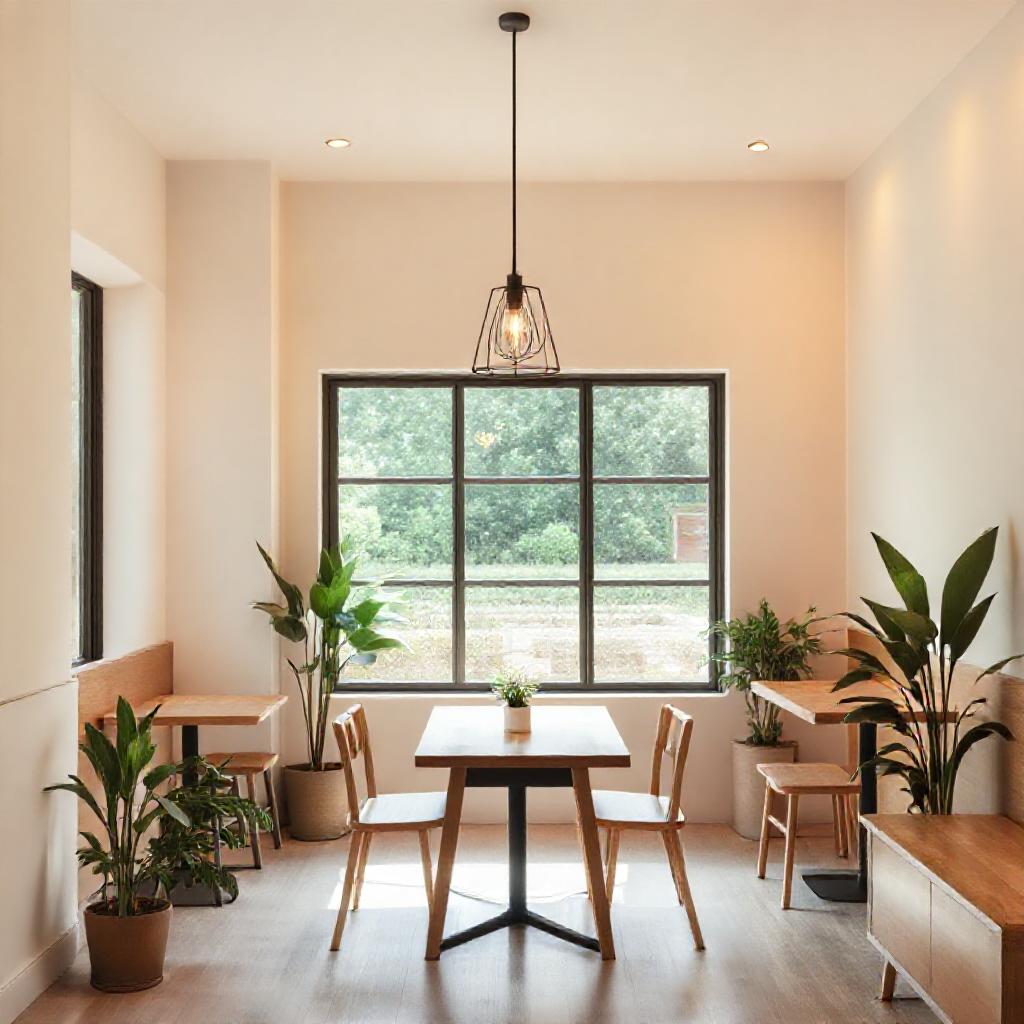 desain interior kafe modern Alt text